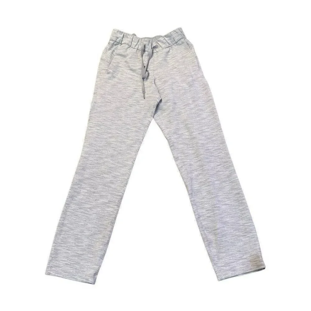 Lululemon Womens  On The Fly Pant Size 2 Wee Are From Space Nimbus Battleship